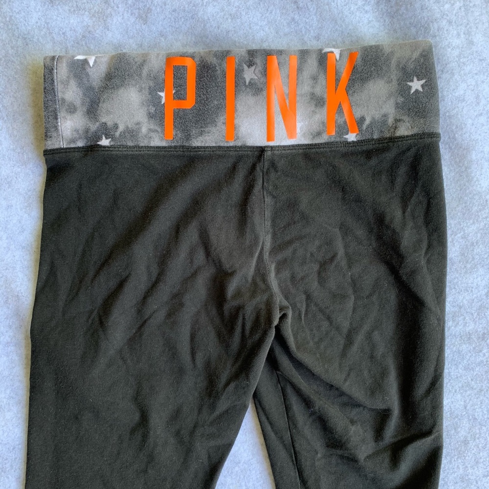 Y2K holdover style Pink San Francisco Giants Workout Capris - Picture 4 of 6